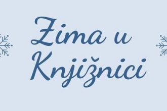 ČEPIN KNJIŽNICA ZIMA U KNJIŽNICI