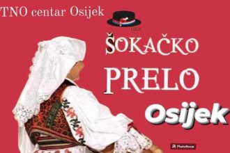 šokačko prelo i revija parova u nošnjama
