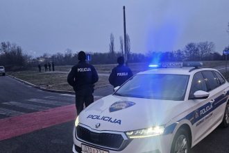 ubio se bombom u Osijeku u Gackoj ulici